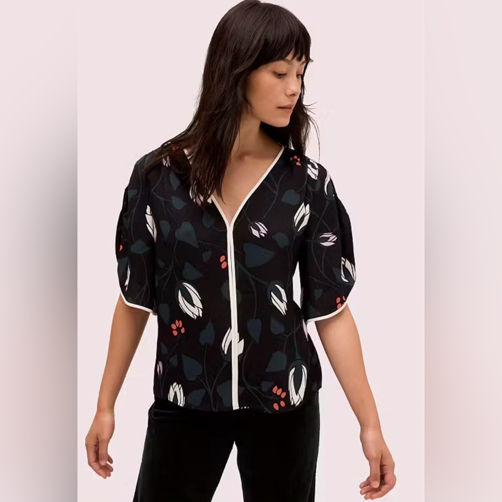 Kate Spade | Deco Bloom Blouse